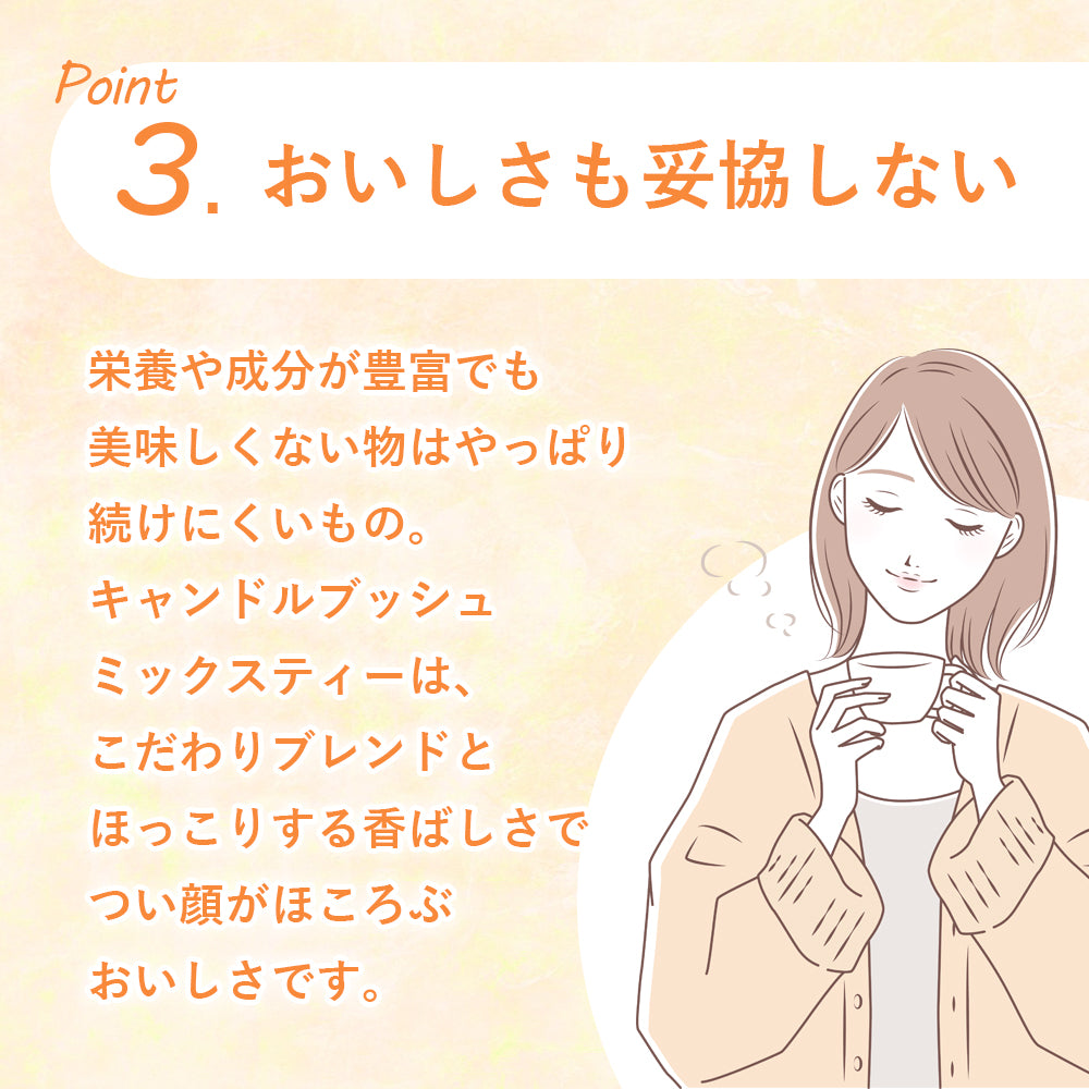 キャンドルブッシュミックスティー 1箱or2箱セット